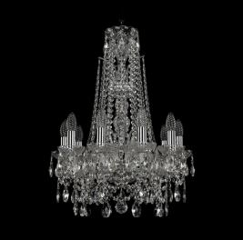 Bohemia Ivele Crystal Люстра Bohemia 1411/10/240/XL-84 Ni