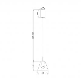 Подвесной светильник Freya Fume FR5399PL-L4BS