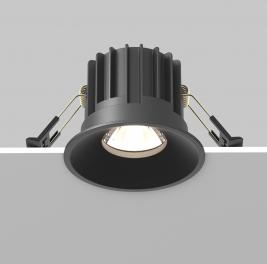 Точечный светильник Maytoni Technical Downlight 2200-4000K Round DL058-12W-DTW-B