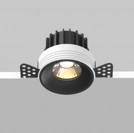 Точечный светильник Maytoni Technical Downlight 3000K Round DL058-12W3K-TRS-B