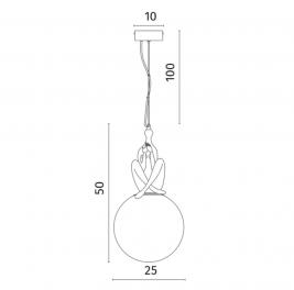 Светильник подвесной Divinare Eleganza 1042/06 SP-10