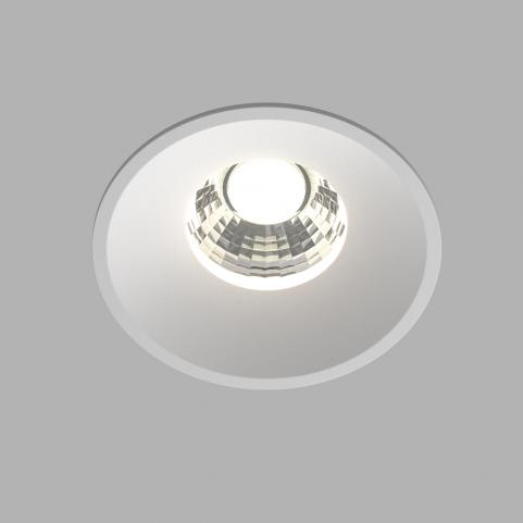 Точечный светильник Maytoni Technical Downlight 4000K Round DL058-12W4K-W