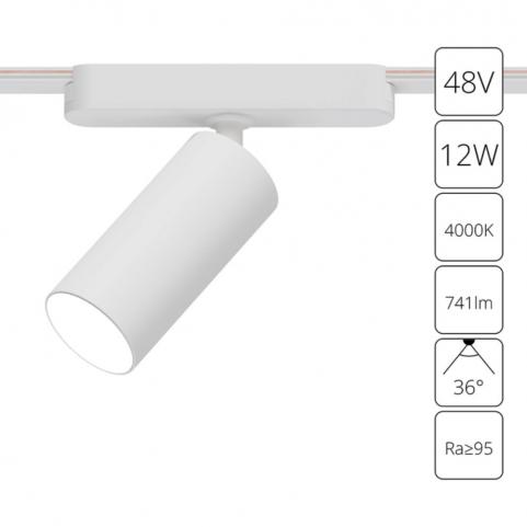 Магнитный трековый светильник Arte Lamp Rapid 4000К A6158PL-1WH
