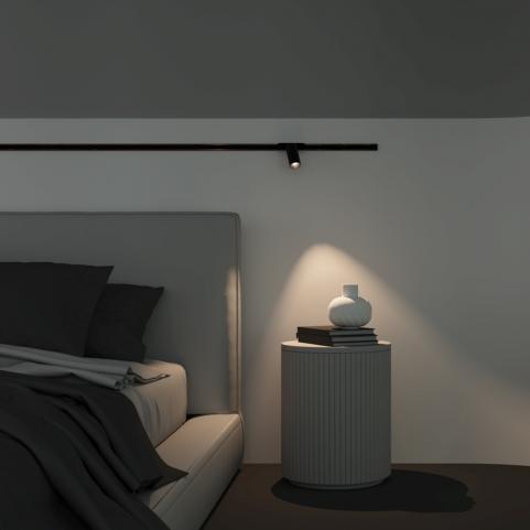 Трековый светильник Maytoni Focus LED Radity 4000K TR103-1-12W4K-M-B