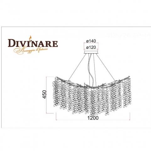 Подвесной светильник Divinare Salice 3135/26 SP-14
