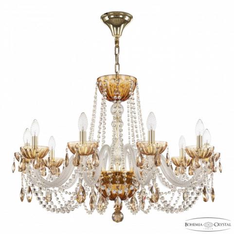 Люстра Bohemia Ivele Crystal 5402/10/300 G Amber/M-1H K721