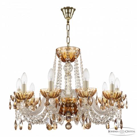 Люстра Bohemia Ivele Crystal 5402/10/240 G Amber/M-1H K721