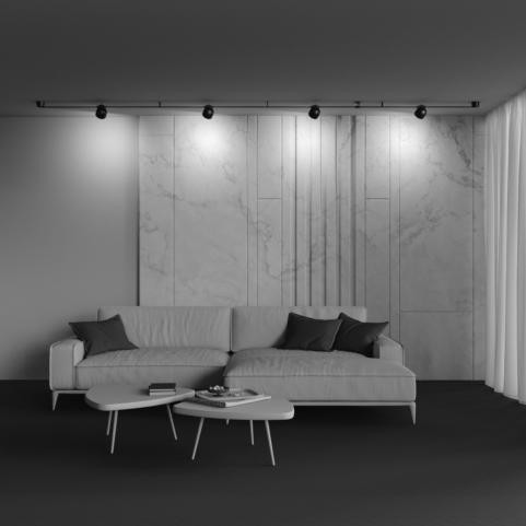 Трековый светильник Maytoni Cup 3000K TR124B-12W3K-B