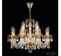 Люстра Bohemia Ivele Crystal 5402/8+4/195 G Amber/M-1H