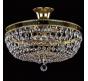 Люстра Art Glass GERTA DIA 350 BRASS ANTIQUE SP