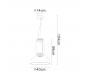 Подвесной светильник Divinare Trumpet 1242/06 SP-18