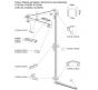 Шинопровод магнитный накладной Arte Lamp Optima-Accessories  A720233