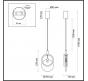 Подвесной светильник Odeon Light Mercury 5422/17L