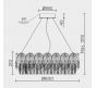 Подвесной светильник Modelux  ML.7445.600 GD